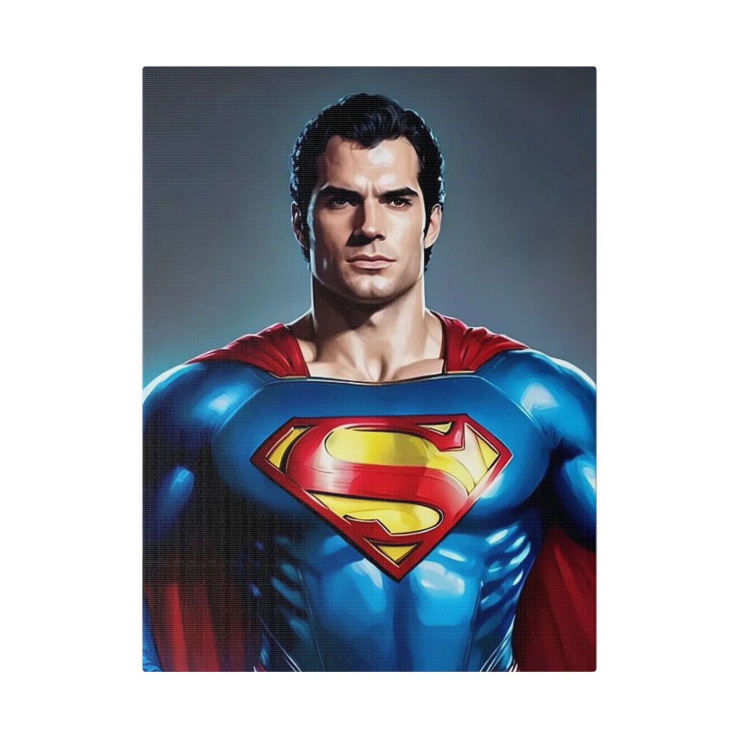 Benutzerdefiniertes Superman-Portrait | Personalisiertes Superhelden-Kunstwerk als Geschenk für Männer