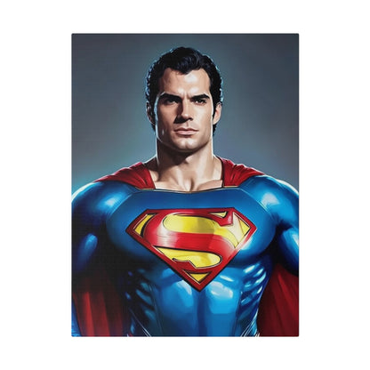 Custom Superman Portrait | Personalized Superhero Artwork Gift for Men