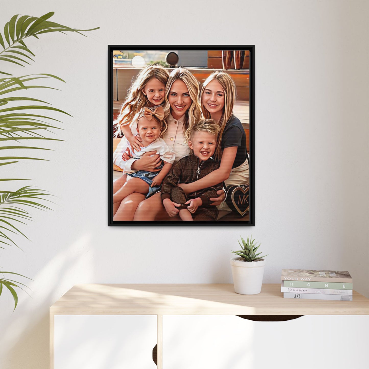 Custom Family Portrait | Personalized Family Artwork Gift