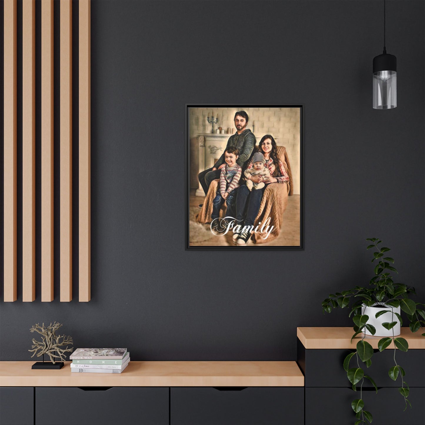 Custom Family Portrait | Personalized Family Artwork Gift