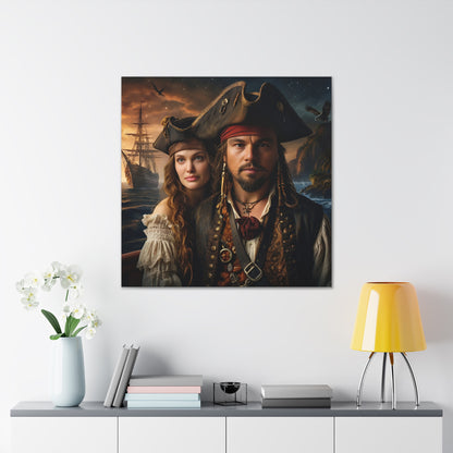 Custom Pirate-Themed Portrait 2