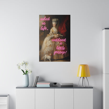 Custom Gossip-Inspired Royal Portrait | Personalized Whimsical Regal Artwork Gift