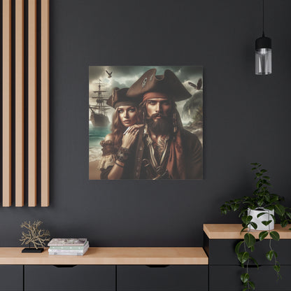 Custom Pirate-Themed Portrait