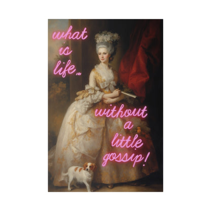 Custom Gossip-Inspired Royal Portrait | Personalized Whimsical Regal Artwork Gift