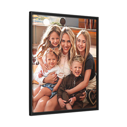 Custom Family Portrait | Personalized Family Artwork Gift