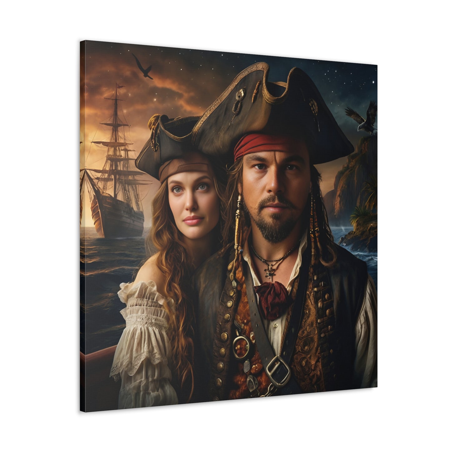 Custom Pirate-Themed Portrait 2