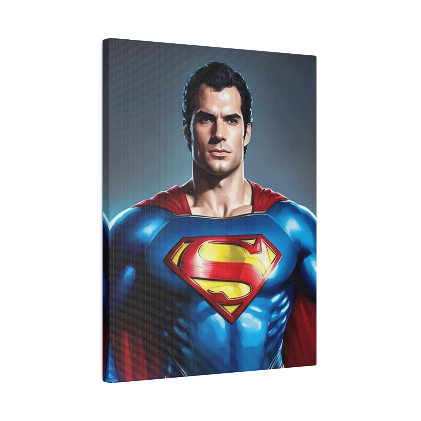 Benutzerdefiniertes Superman-Portrait | Personalisiertes Superhelden-Kunstwerk als Geschenk für Männer