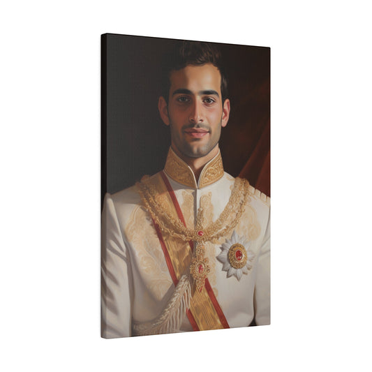 Custom Admiral Portrait for Men | Personalized Naval Officer Artwork Gift