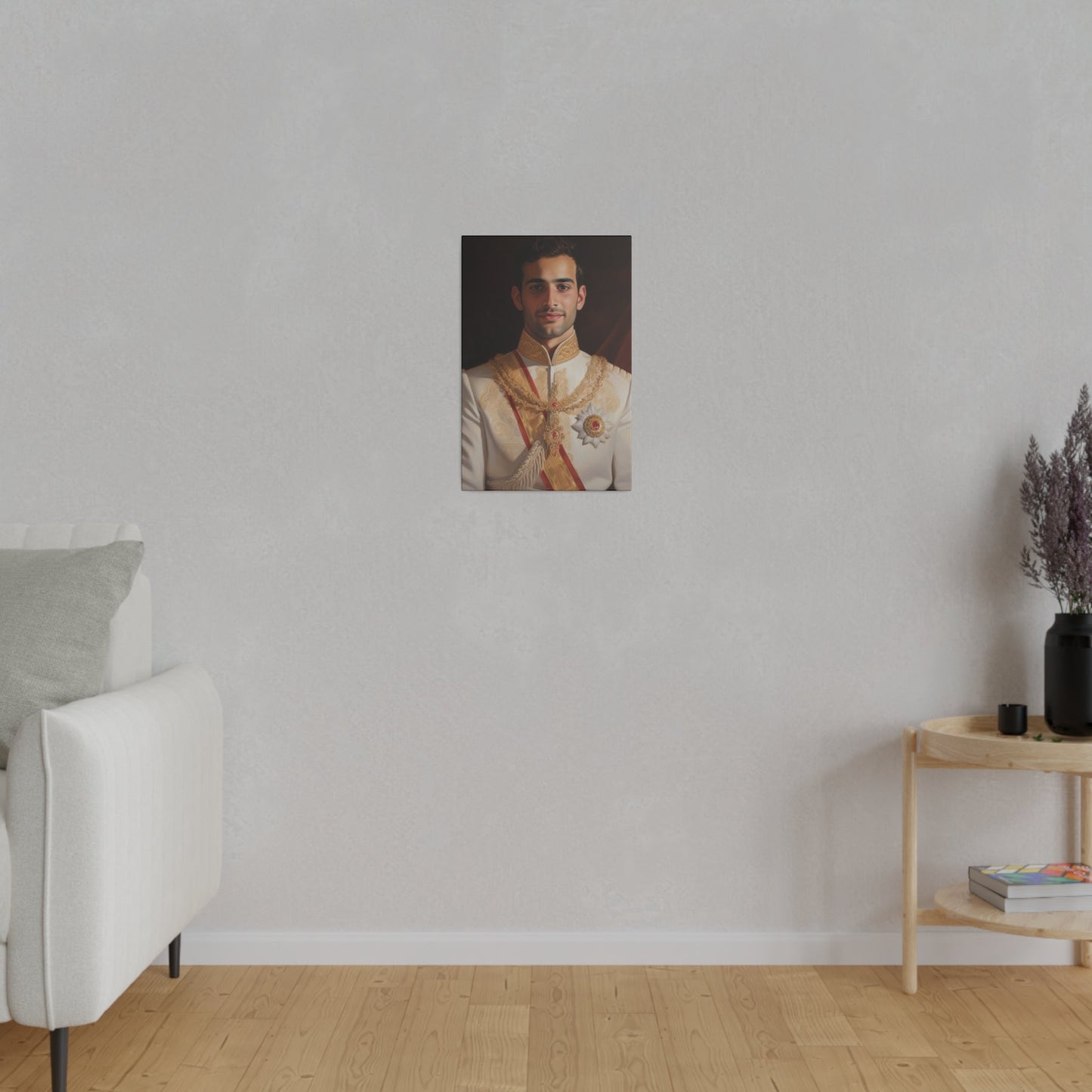 Custom Admiral Portrait for Men | Personalized Naval Officer Artwork Gift