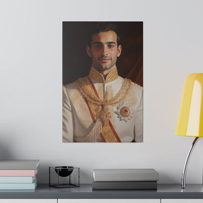 Custom Admiral Portrait for Men | Personalized Naval Officer Artwork Gift