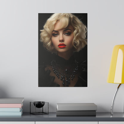 Custom Hollywood Glamour Portrait | Personalized Old Hollywood Style Artwork Gift