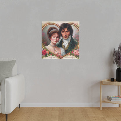 Custom Victorian Couple Portrait | Personalized Romantic Artwork Gift for Valentine's Day